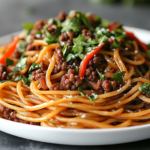 Mongolian Ground Beef Noodles: A Flavorful, Easy-to-Make Dish 3 Stunning Mongolian Ground Beef Noodles