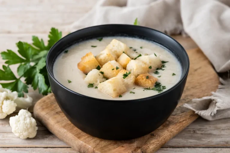 How does Gordon Ramsay make cauliflower soup?