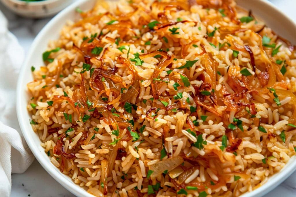 French Onion Rice