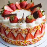 strawberry earthquake cake recipe