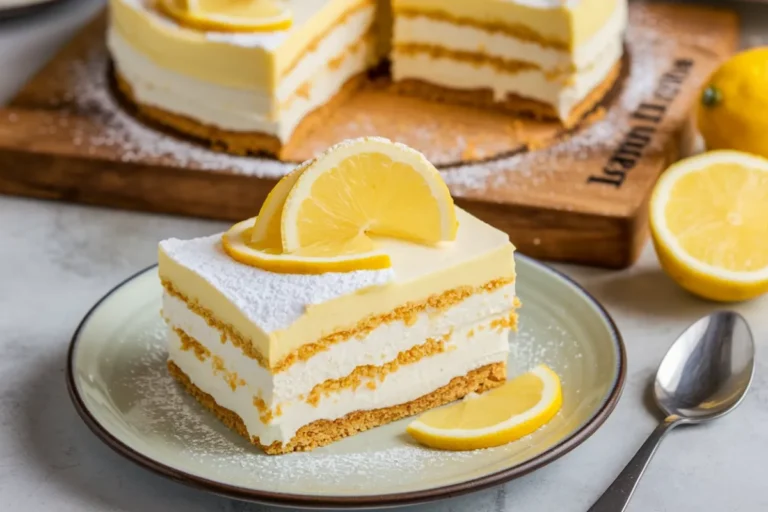 Lemon Lush Dessert