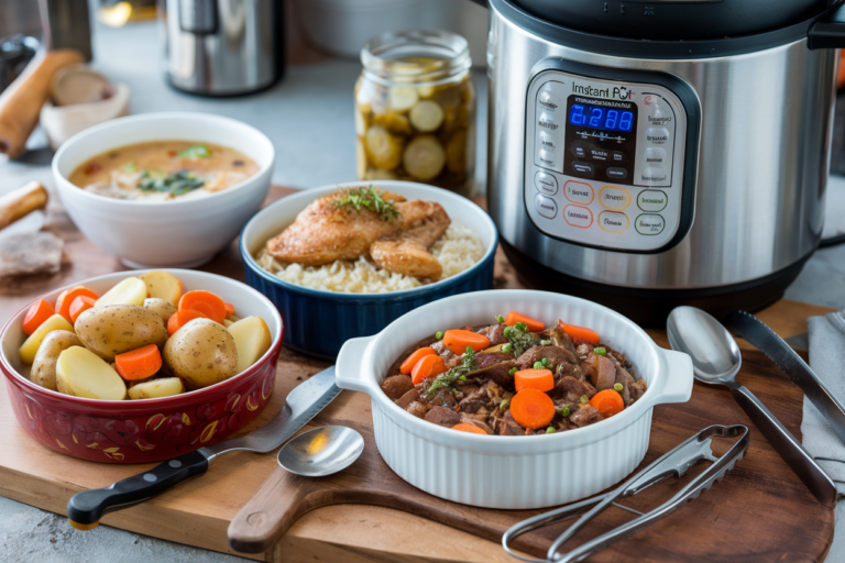 how long to cook stew meat in instant pot