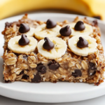 Simple Baked Banana Chocolate Chip Oatmeal Recipe 3 Baked Banana Chocolate Chip Oatmeal