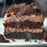 Easy Oreo Dirt Cake Recipe 3 This Oreo Dirt Cake is a fun and indulgent dessert