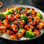 Quick Sticky Chicken Rice Bowl Recipe 3 Sticky Chicken Rice Bowls Recipe