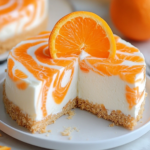 Best No-Bake Orange Creamsicle Cheesecake Recipe 3 Orange Creamsicle cheesecake
