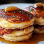 Best Smoky Maple Bacon Pancake Sliders with Honey Butter Drizzle 3 Smoky Maple Bacon Pancake Sliders with Honey Butter Drizzle