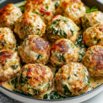 Best Creamy Spinach Turkey Meatballs Recipe 3 Creamy Spinach Turkey Meatballs Recipe