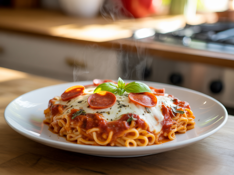 Pizza Pasta Casserole