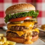 Slow-Cooked Juicy American Cheeseburgers