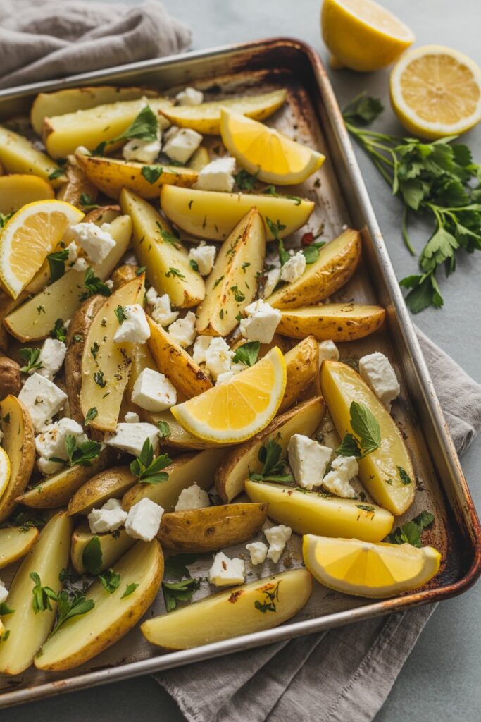 Greek Feta Roast Potatoes – Crispy, Herby, and Bursting with Mediterranean Flavor 3 poQk TN0SkiCK9P0 R3 HQ