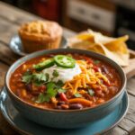 Hearty Spicy Southwestern Chili