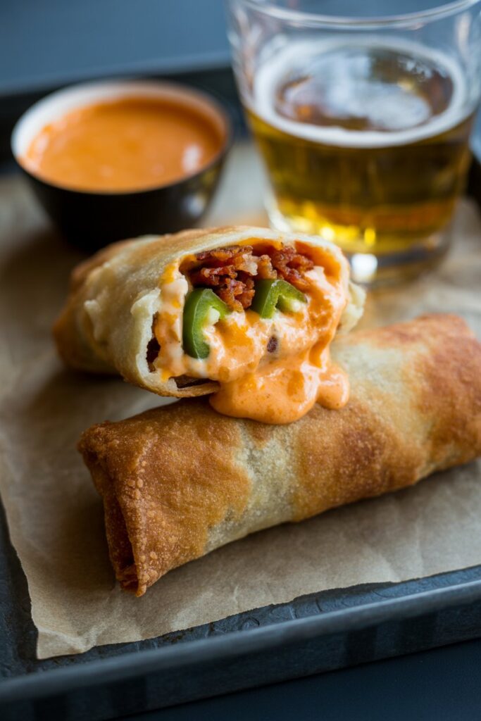 Bacon Jalapeño Popper Egg Rolls 1 11NN7PoGTtCIRBTpMwENRw