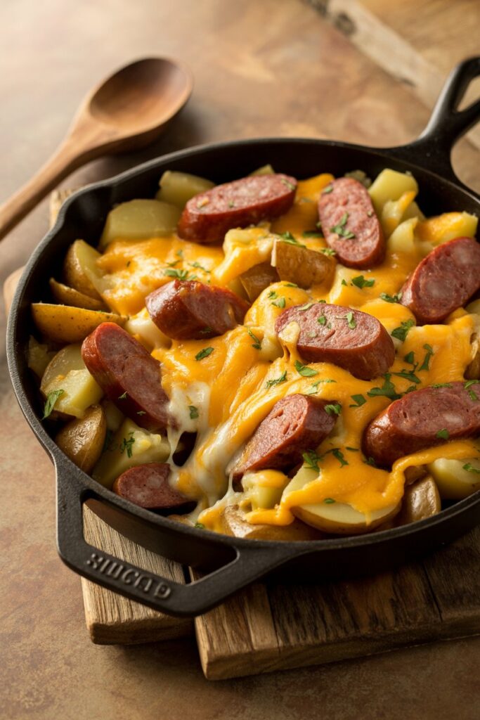 Cheesy Ranch Potatoes and Smoked Sausage – A One-Pan Comfort Food Favorite! 1 Fl8IP7RBRdCCcOsCwxduFw