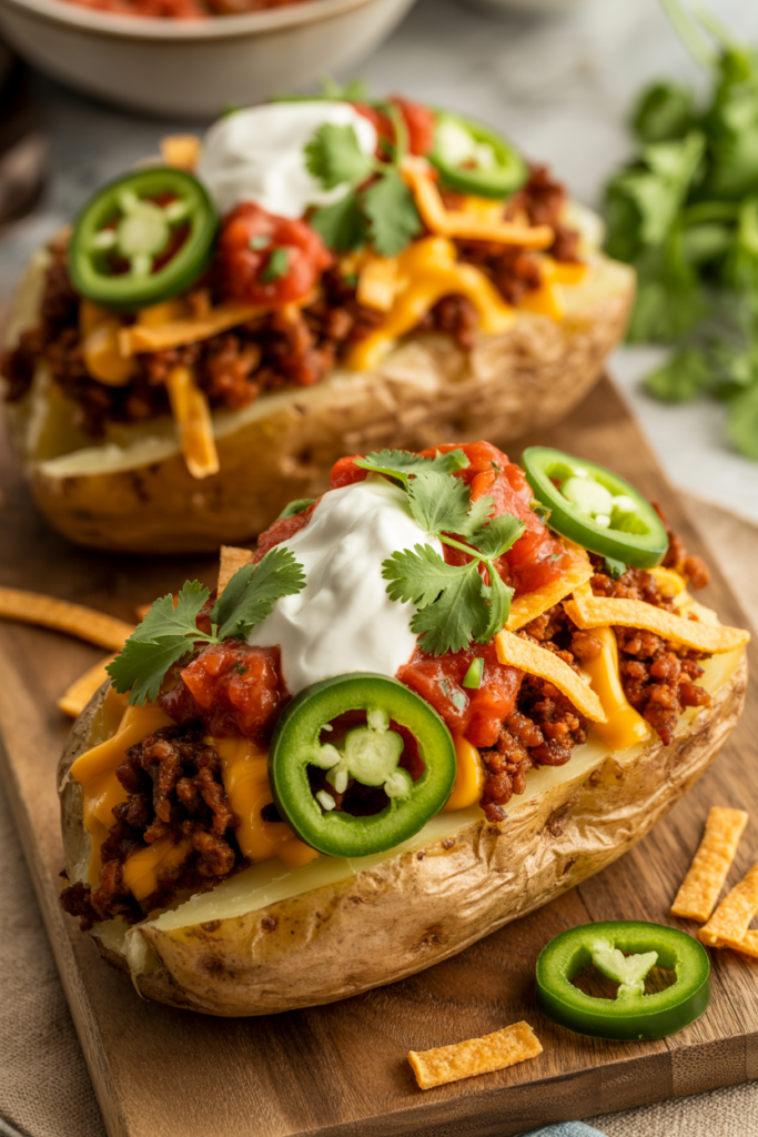 Mexican Spicy Loaded Taco Potatoes 1 Y5QEVvDnS9OZ4QtD jZuQg
