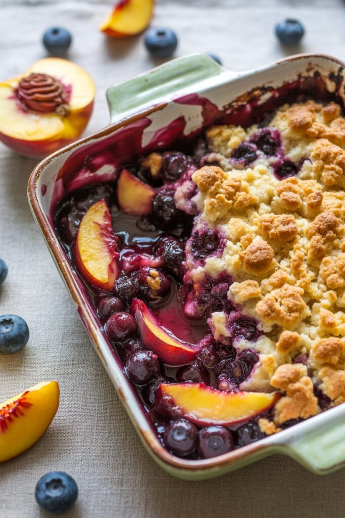 Blueberry Peach Crumble – Juicy, Sweet, and Comforting 1 ajoWGJcSQhSWGIaus4BQrA