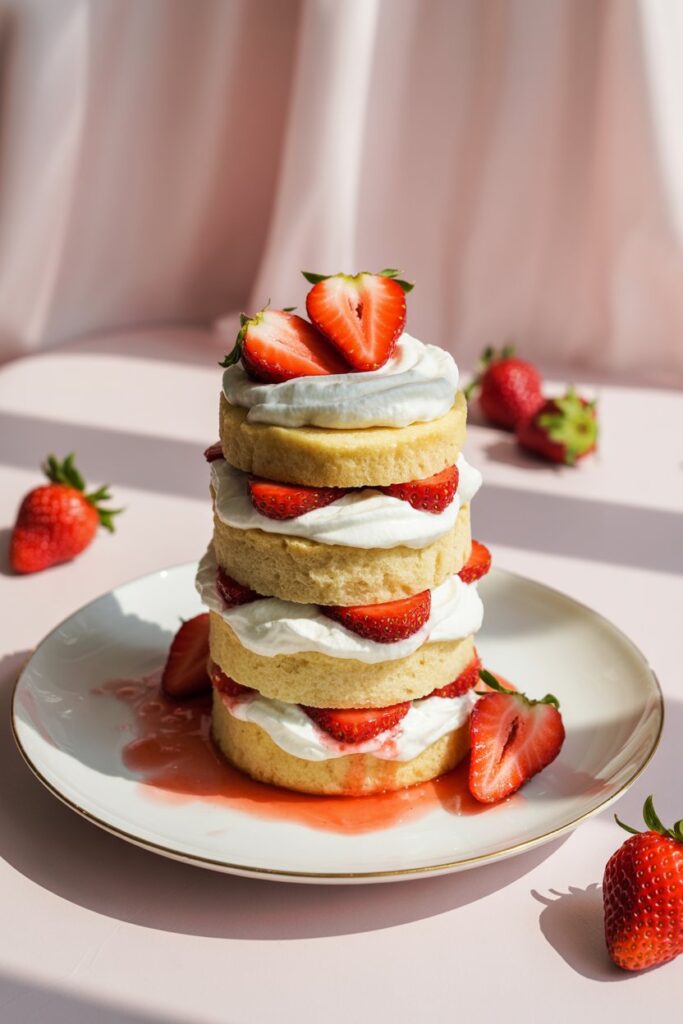 Heavenly Fluffy Strawberry Shortcake – A Dreamy Summer Dessert 🍓✨ 1 apKCybOSS evswIoWljFow