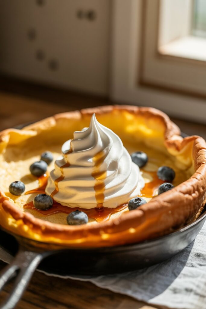 Dutch Baby with Maple Whipped Cream – A Light & Fluffy Oven Pancake 1 dPMqOdojS9qZb zzV7BE1w