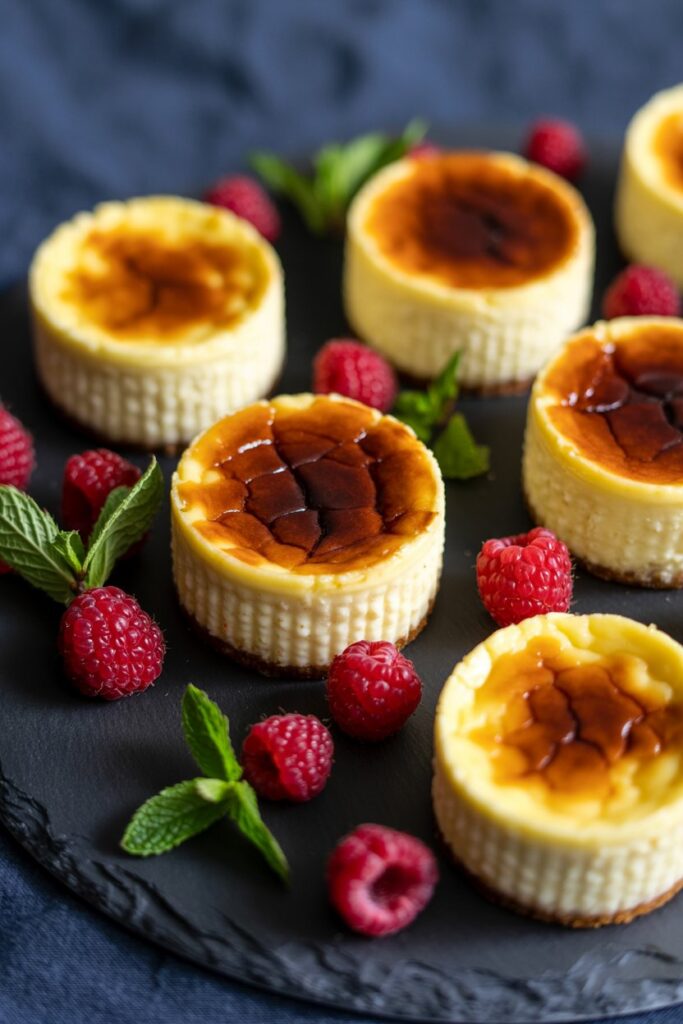 Mini Crème Brûlée Cheesecakes – Elegant Bite-Sized Dessert 1 opVkbYtORreCOYKp1N5ajg